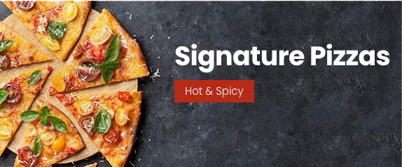 signature pizzas